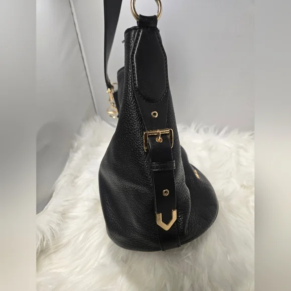 Michael Kors Black Bucket Bag with Gold Details - Picture 10 of 12